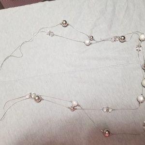 Long beaded necklace